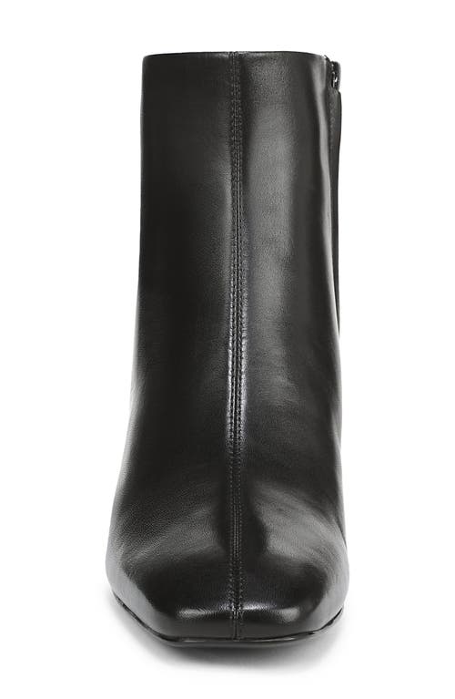 Sam Edelman Paige Square Toe Bootie In Black