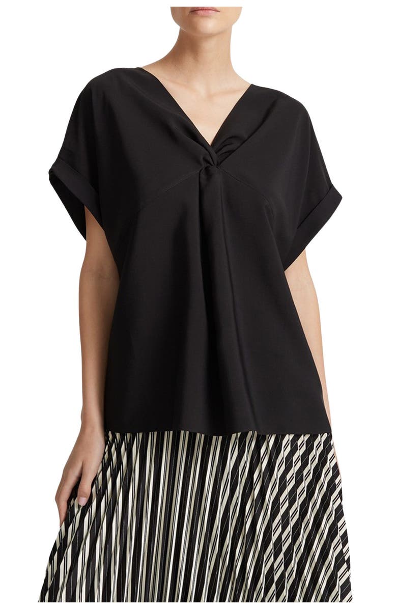 Club Monaco Front Twist Top, Main, color, 