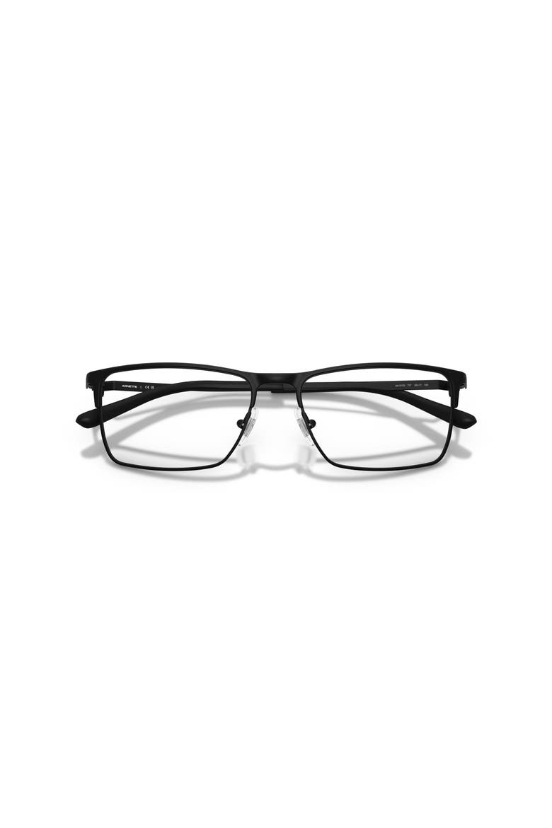 55mm Rectangle optical glasses, Alternate, color, Black