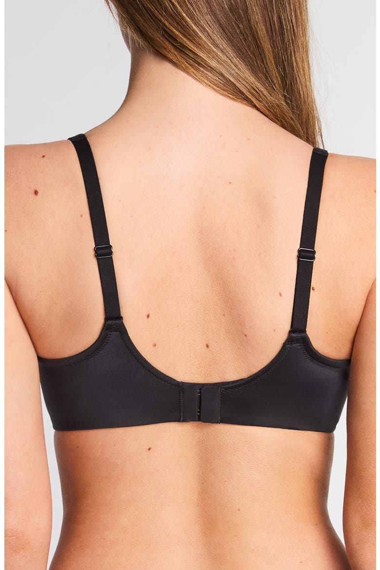 Comfort State Underwire Bra, Alternate, color, BLACK