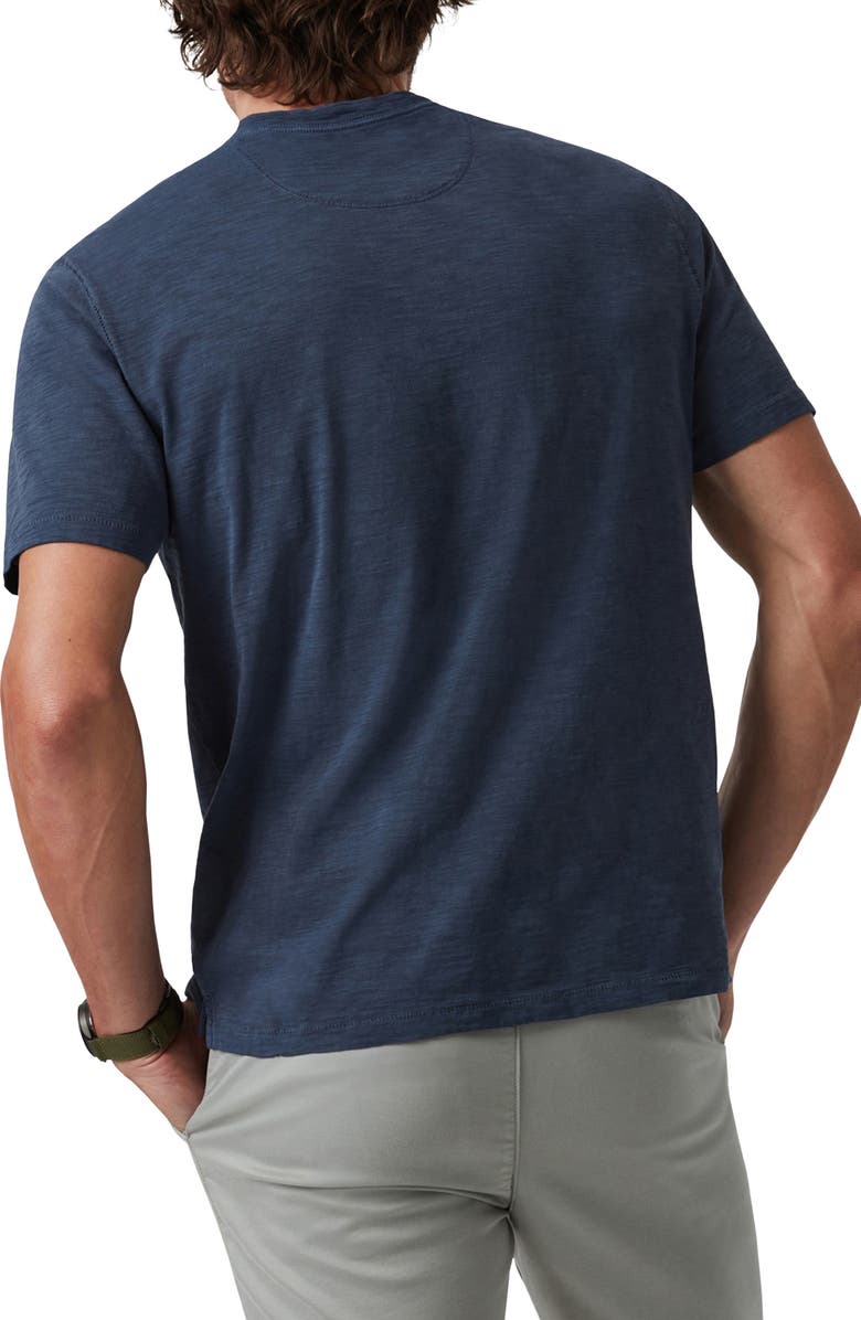 34 Heritage Slub Cotton Henley, Alternate, color, Blue Night