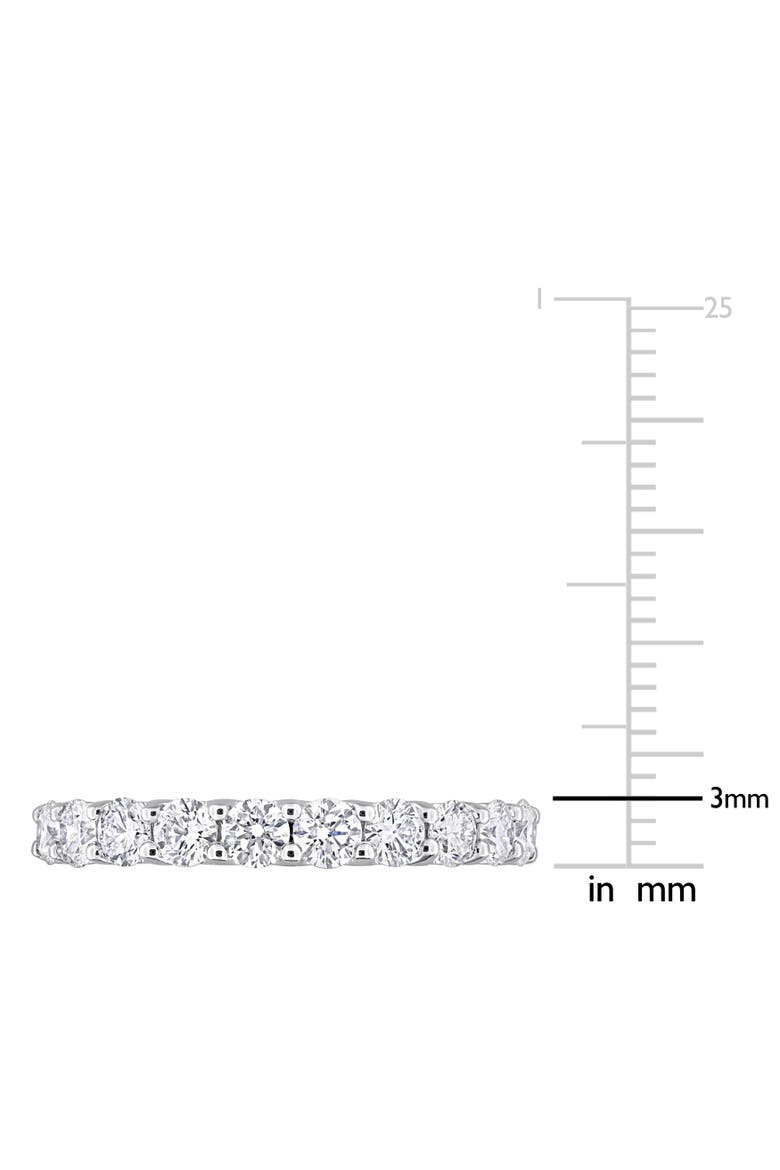 1 CTW Lab Grown Diamond Anniversary Band 14k, Alternate, color, White Gold