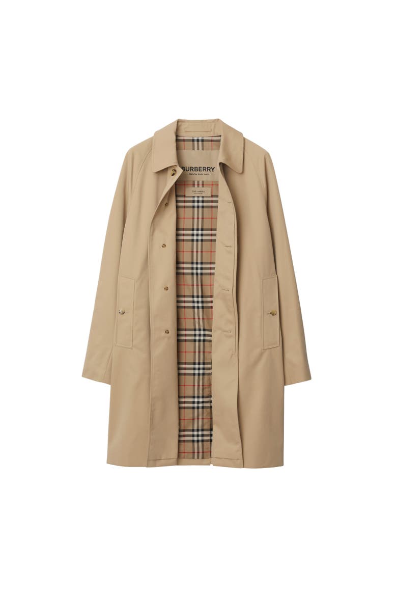 Mid-length Camden Heritage Car Coat, Alternate, color, Honey beige