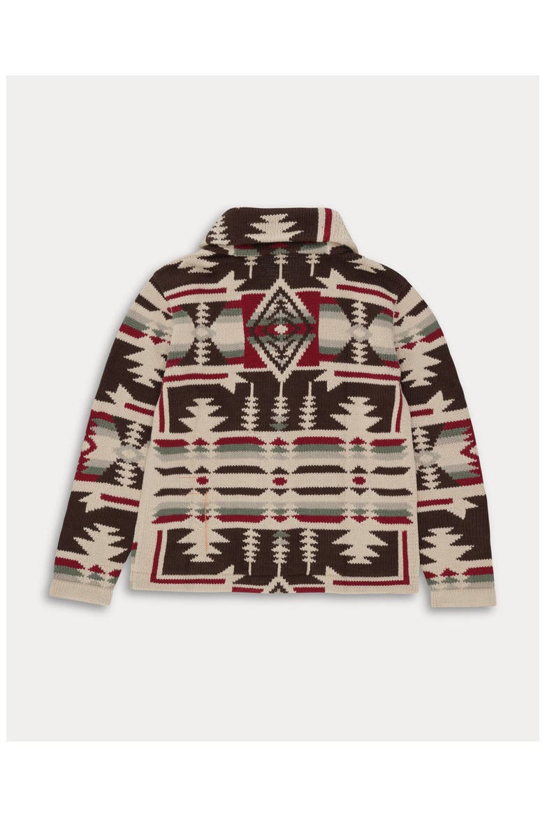 Wyoming Alpaca and Cotton Cardigan, Alternate, color, Multicolor