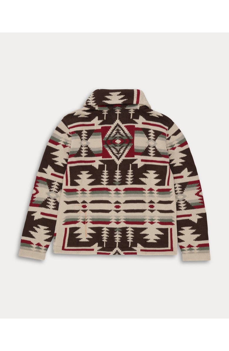 Fortela Wyoming Alpaca and Cotton Cardigan, Alternate, color, Multicolor