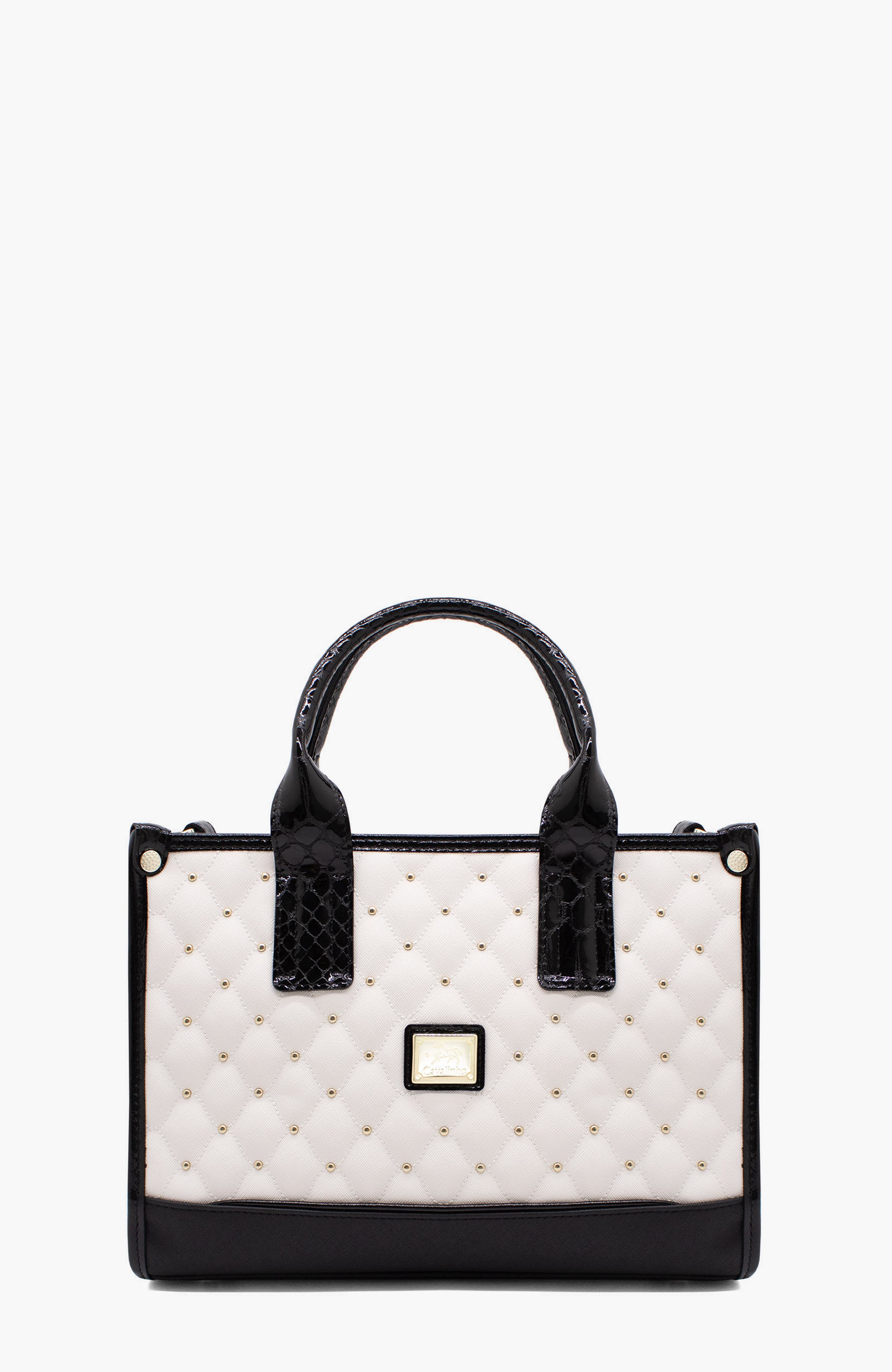 Craft 479 Handbag, Main, color, Black / White