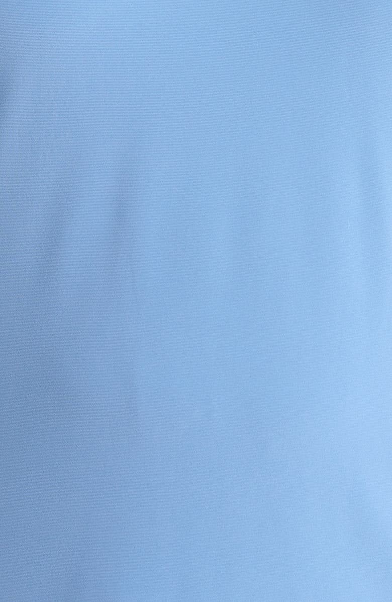 Anne Klein Pleat Neck Bell Sleeve Top, Alternate, color, 