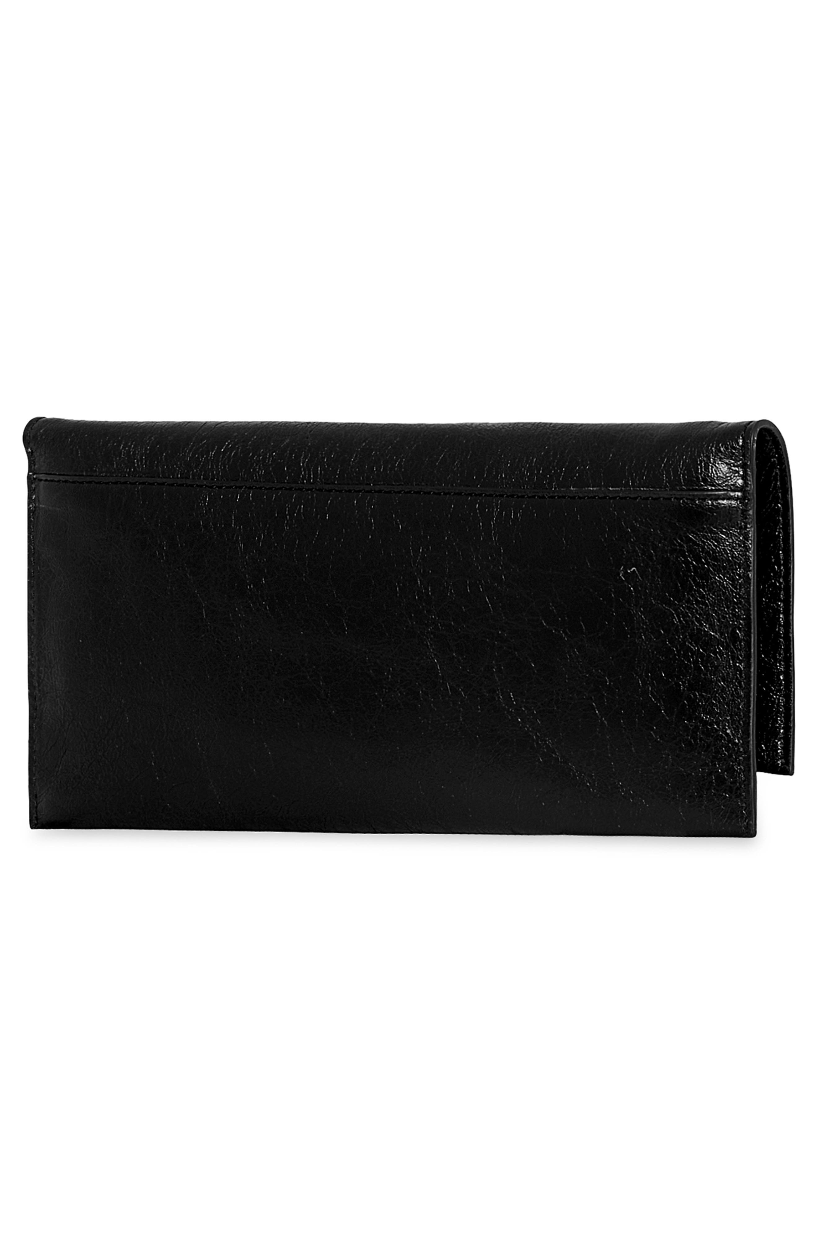 Rebecca Minkoff All Night Long Leather Clutch, Alternate, color, 