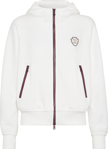 パーカー・フーディ BRUNELLO CUCINELLI Brunello Cucinelli Sweaters Brunello Cucinelli - Navy Wool, Cashmere & Silk Knit Hoodie