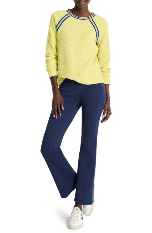 Nz Active By Nic+zoe Textured Tipped Sweatshirt