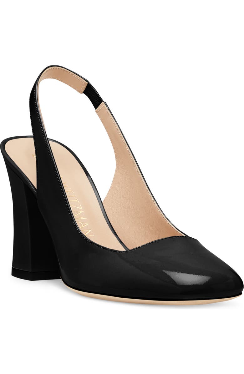 Stuart Weitzman Crvblock 85 Slingback Pump, Main, color,