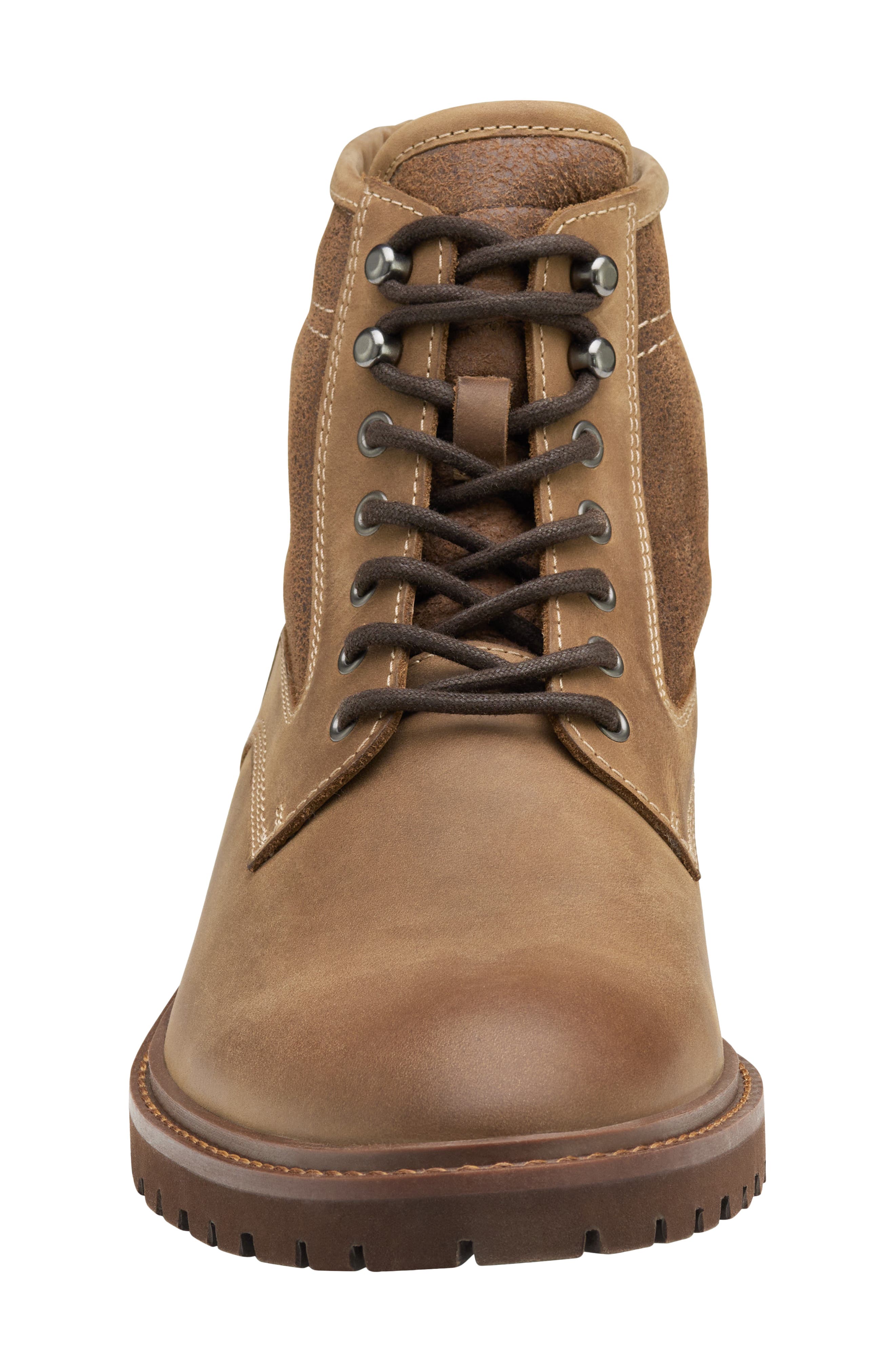 Johnston & Murphy Barrett Genuine Shearling Lined Boot, Alternate, color, 