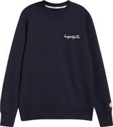 Imperfects Signature Crewneck Cotton Blend Fleece Sweatshirt