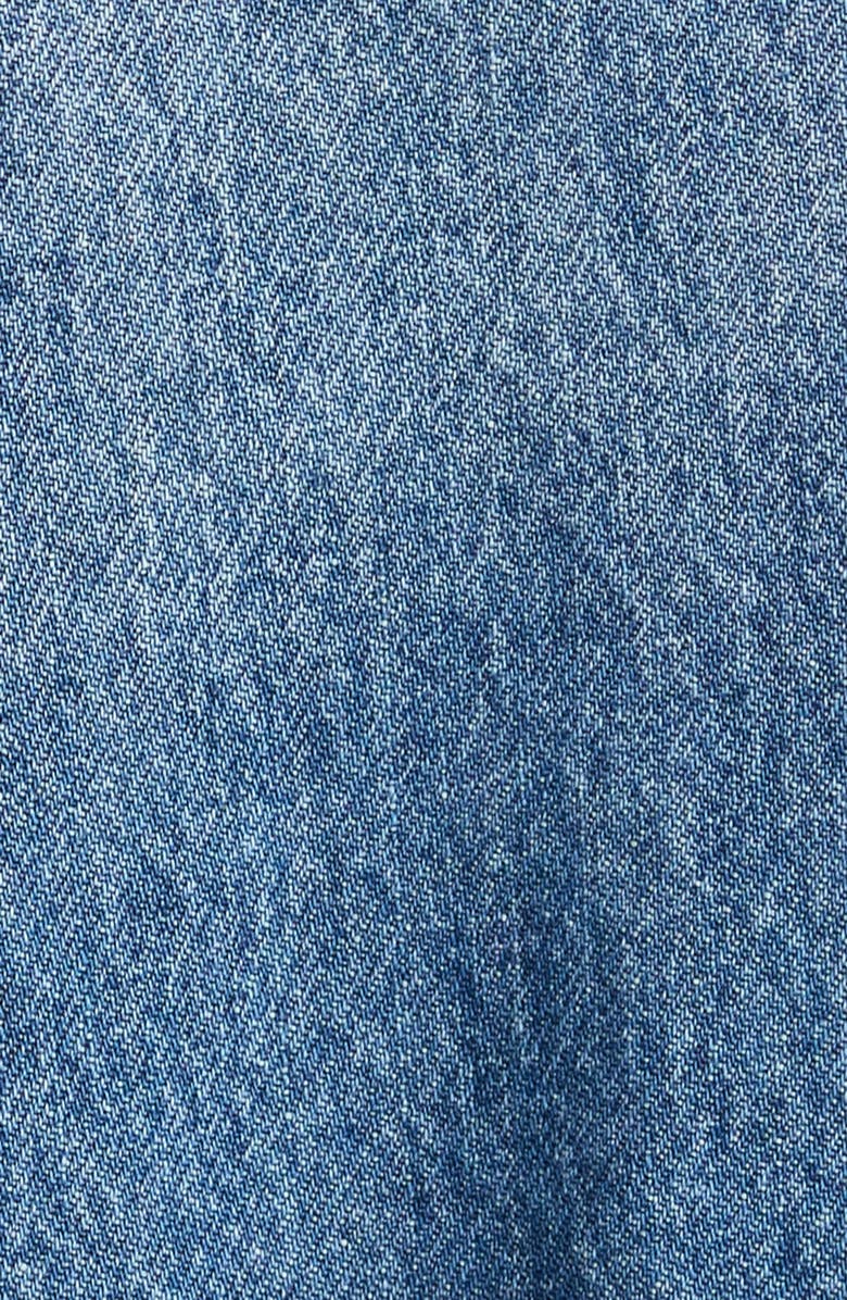 BLANKNYC Denim Peplum Vest, Alternate, color, Rain Or Shine