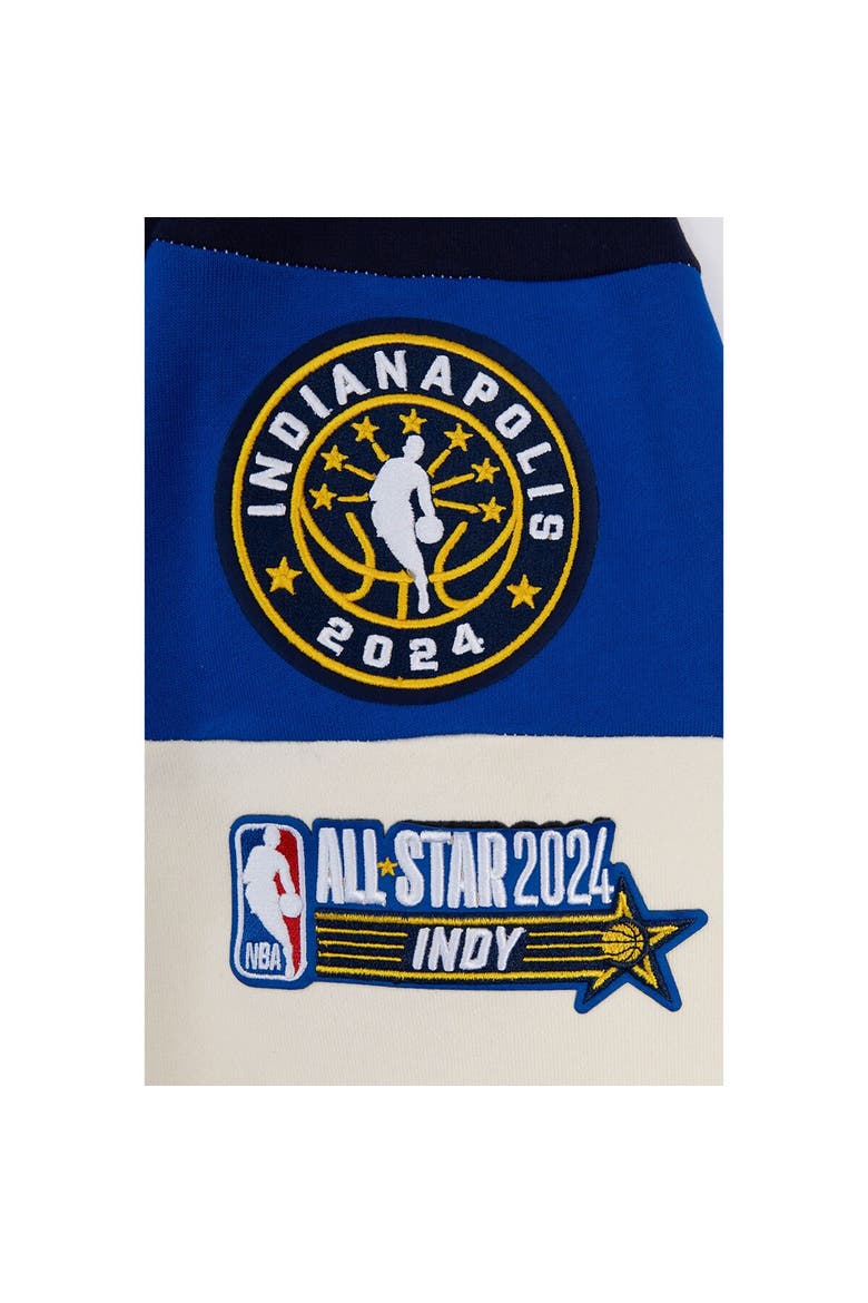 Unisex Pro Standard  Cream 2024 NBA All-Star Game Chenille Fleece Pullover Hoodie, Alternate, color, Cream