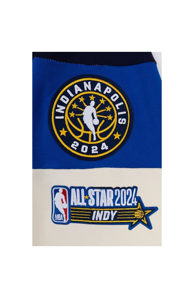 PRO STANDARD Unisex Pro Standard  Cream 2024 NBA All-Star Game Chenille Fleece Pullover Hoodie, Alternate, color, 