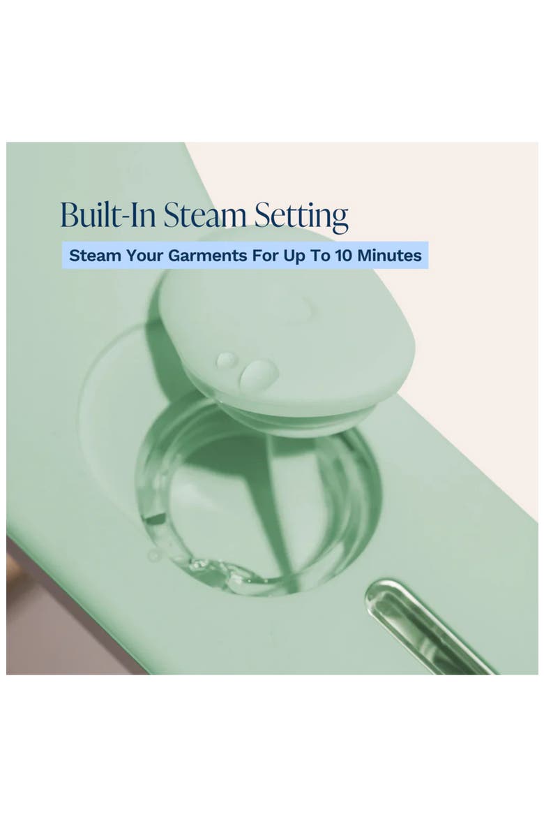 The Nori Press Steam Handheld Steamer & Iron, Alternate, color, GREEN TONES