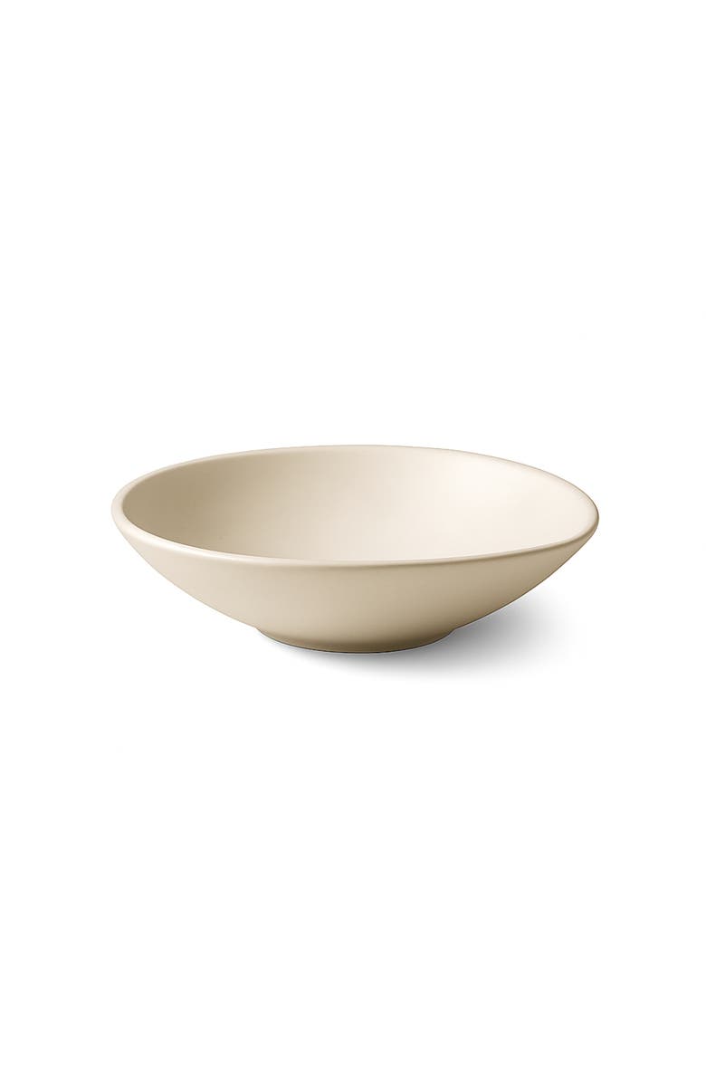 Gharyan Stoneware Organic Shaped Dinnerware Dadasi, Set of 16, Alternate, color, Matte White