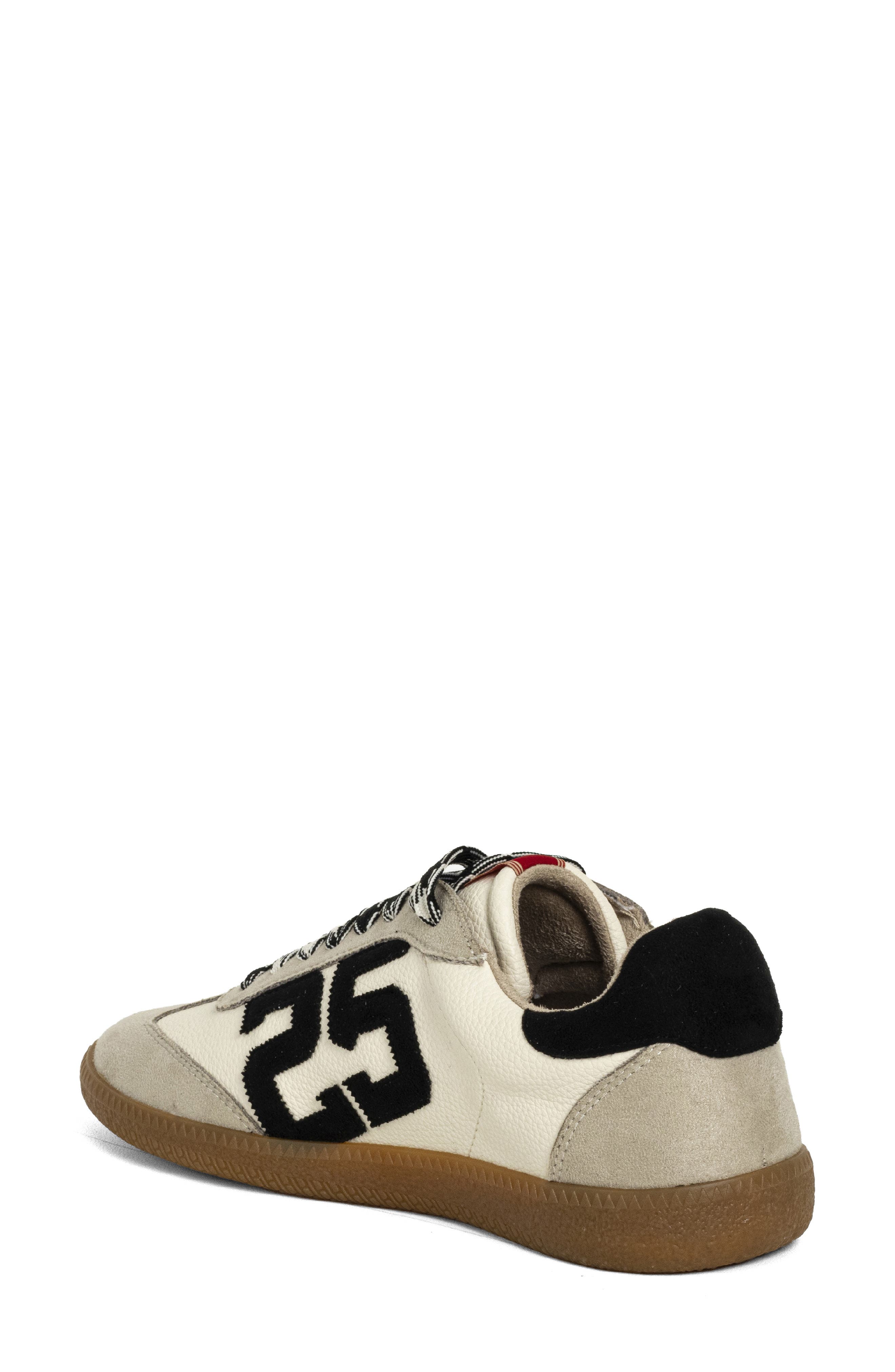 Retro 25 Sneaker, Alternate, color, BLACK AND WHITE