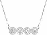 Donatello Gian Crystal Love Necklace
