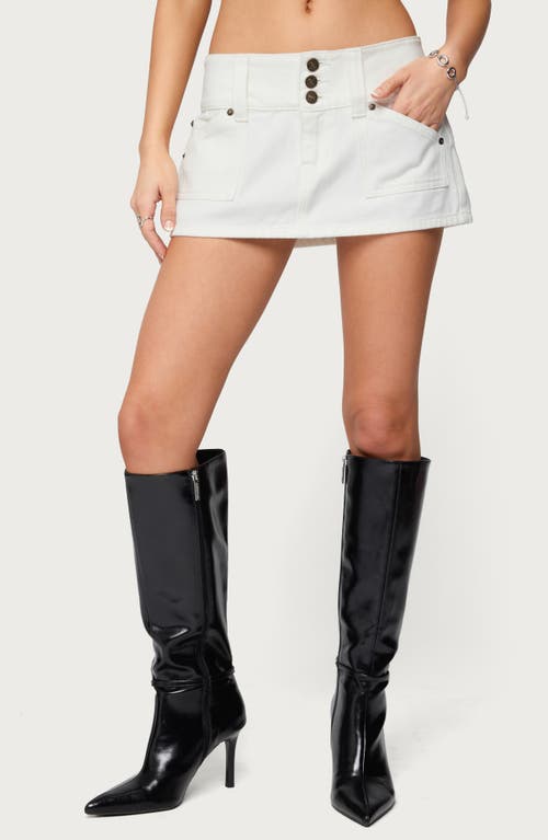 EDIKTED McKinley Denim Miniskirt