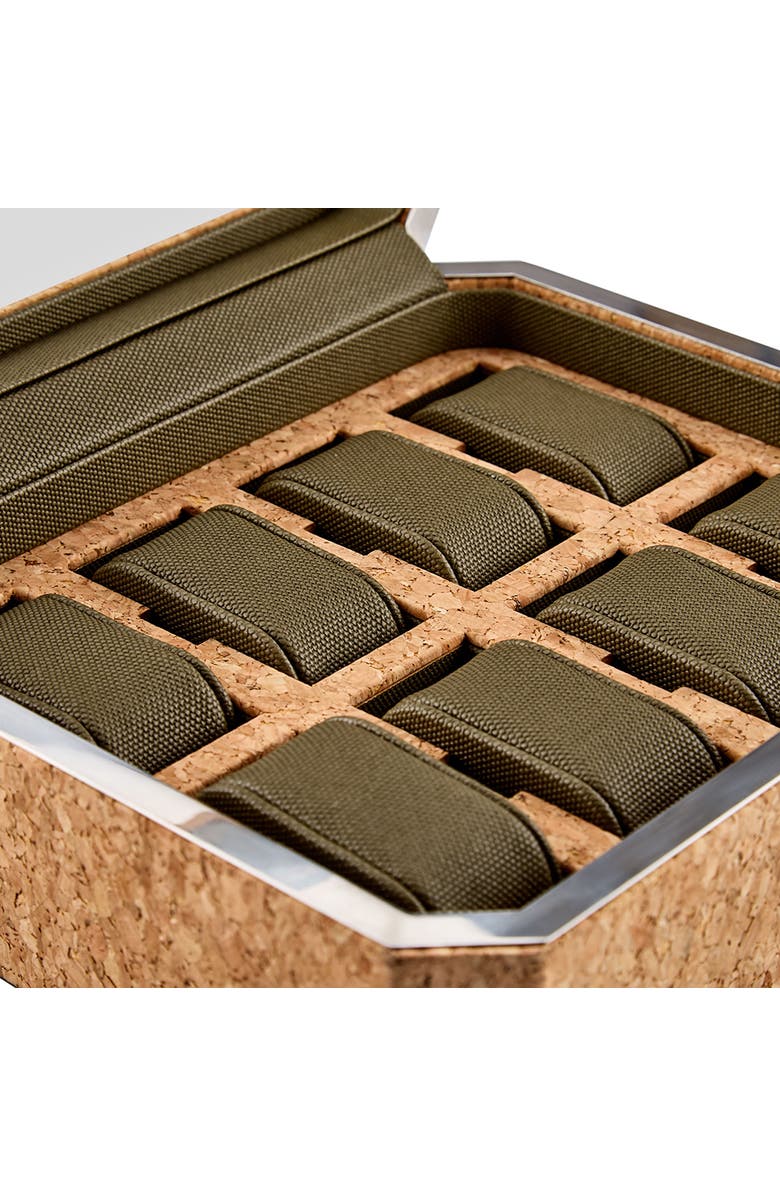 WOLF Cortica 8 Piece Watch Box, Alternate, color, Cork