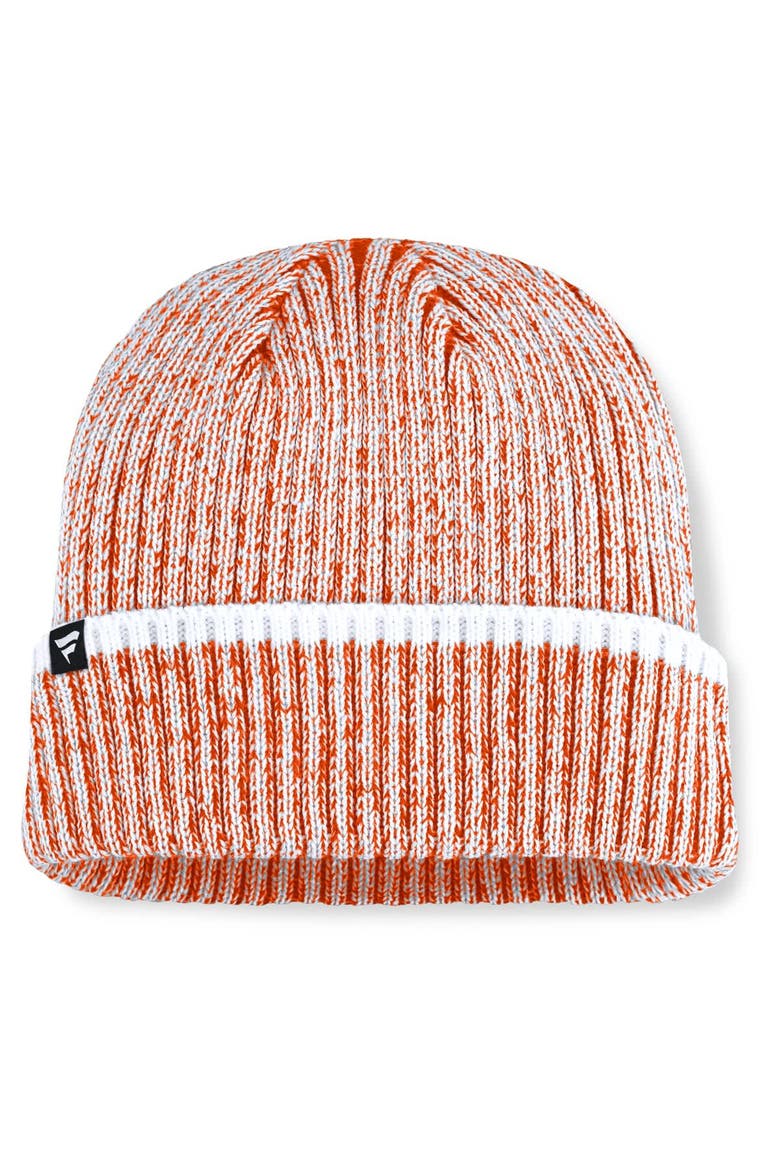 Men's Fanatics  Orange/White Oregon State Beavers Haze Cuffed Knit Hat, Alternate, color, Orange