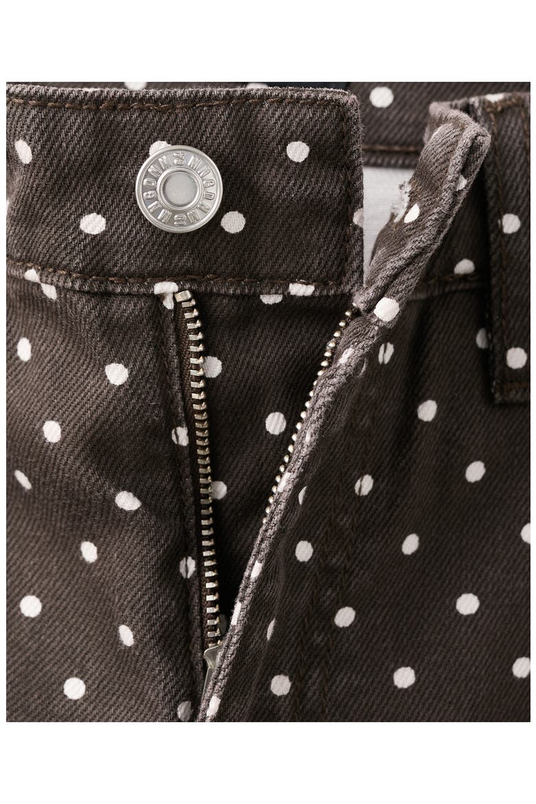Dot Balloon Jeans, Alternate, color, CHOCOLATE