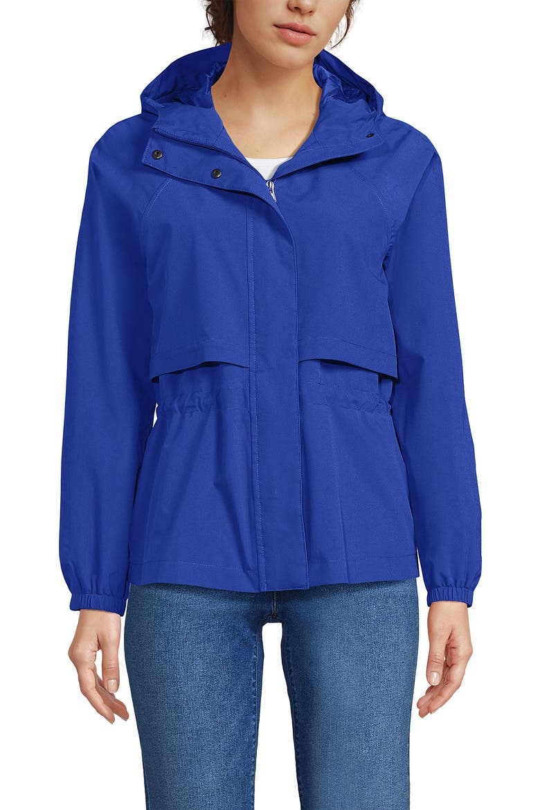 Squall Packable Rain Jacket, Main, color, Blue Breeze