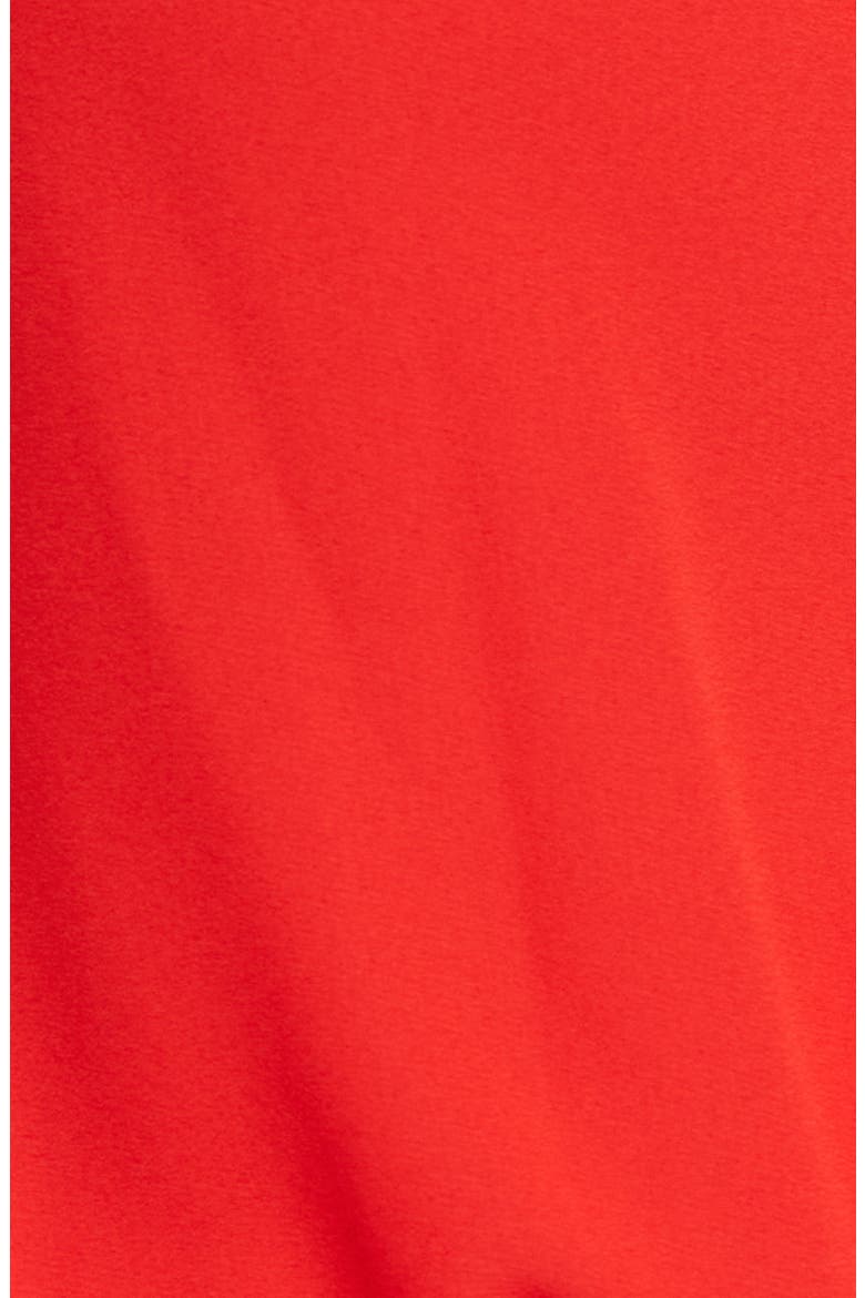 Wrap Bodysuit, Alternate, color, RED BLOOM