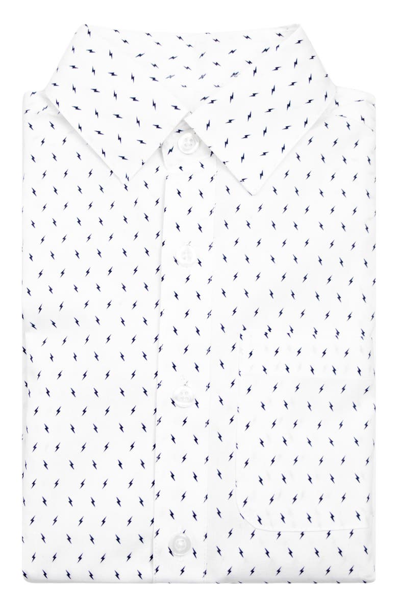 Appaman Kids' Standard Fit Cotton Dress Shirt, Main, color, Electrifying