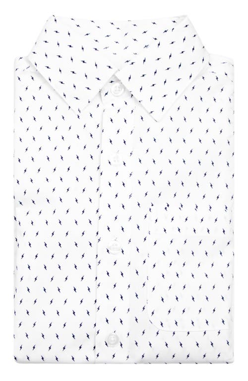 Appaman Kids' Standard Fit Cotton Dress Shirt in Electrifying 