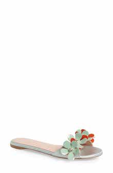 Giambattista Valli Flower Slide Sandal