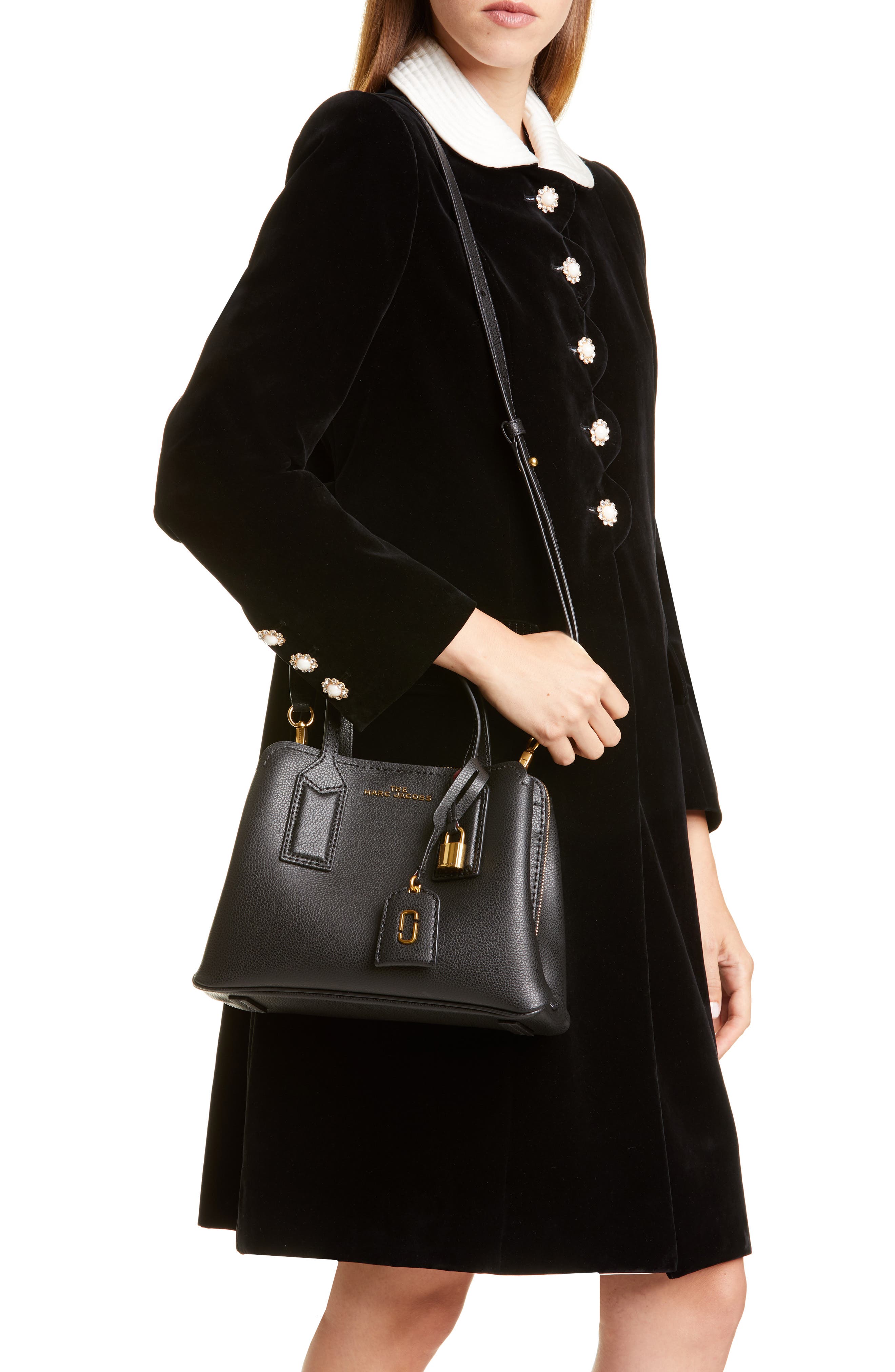 Marc Jacobs The Editor 29 Leather Crossbody Bag, Alternate, color, 