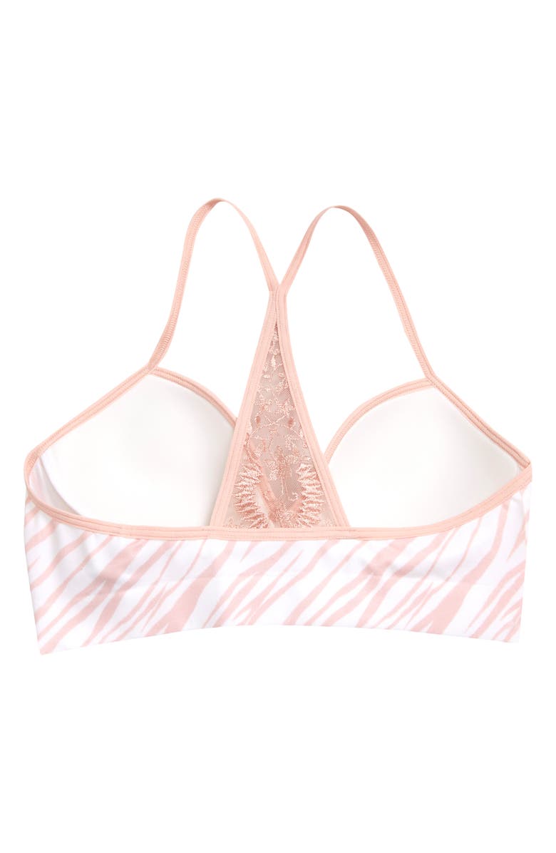 Treasure & Bond Kids' Triangle Back Padded Bra, Alternate, color, 