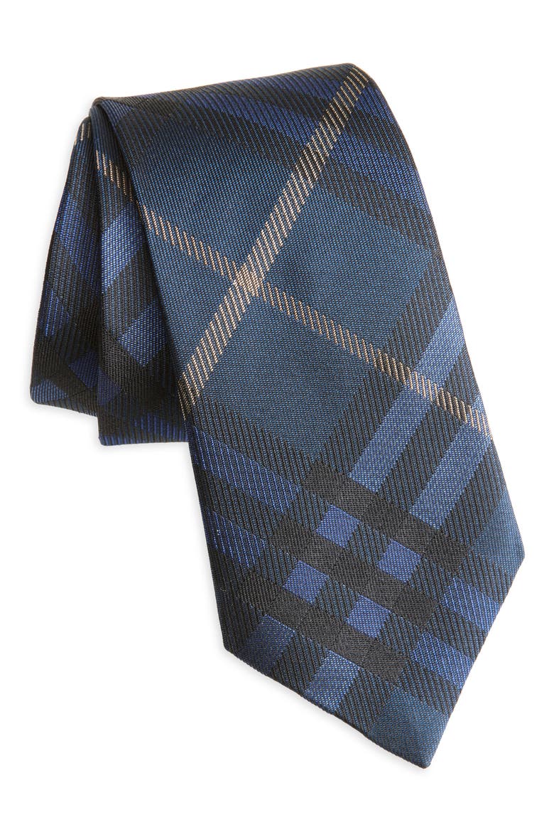 Burberry Knight Blue Check Silk Tie (Men) | Nordstrom