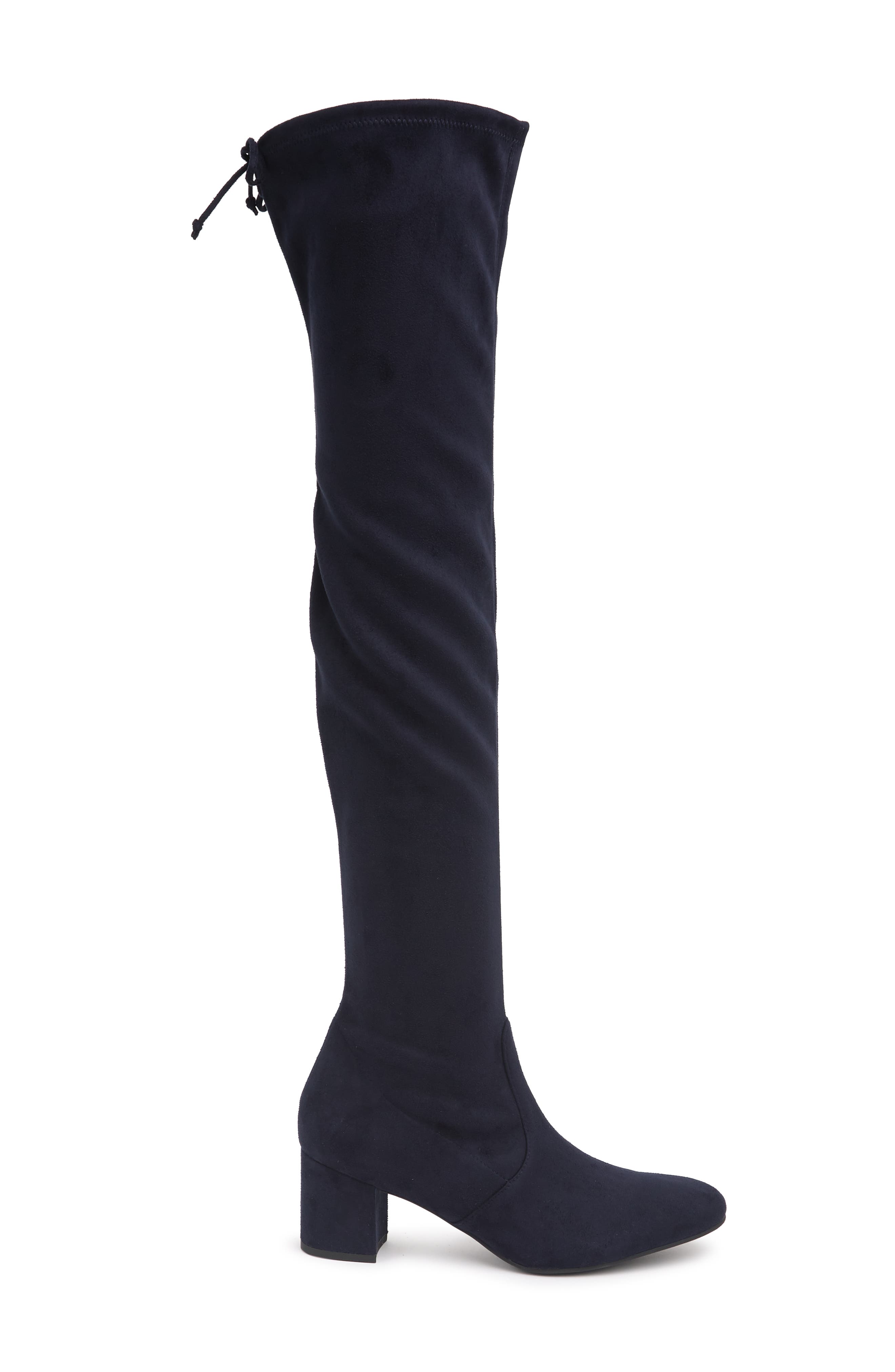 Genna 60 Over the Knee Boot, Alternate, color, NICE BLUE