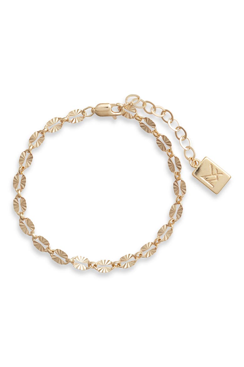Chloe Chain Bracelet, Main, color, GOLD