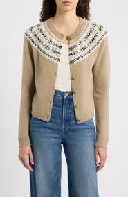 Hill House Home Sonnet Fair Isle Cardigan