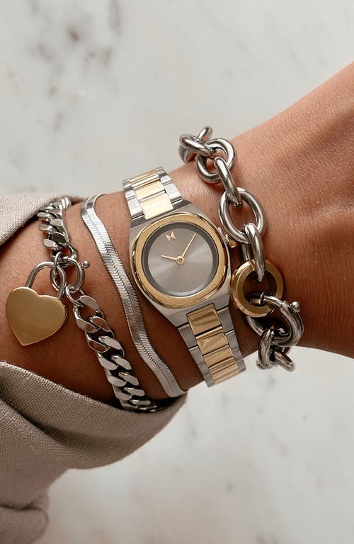 Mvmt Odyssey Ii Two-tone Bracelet Watch, 40 Mm In Multi