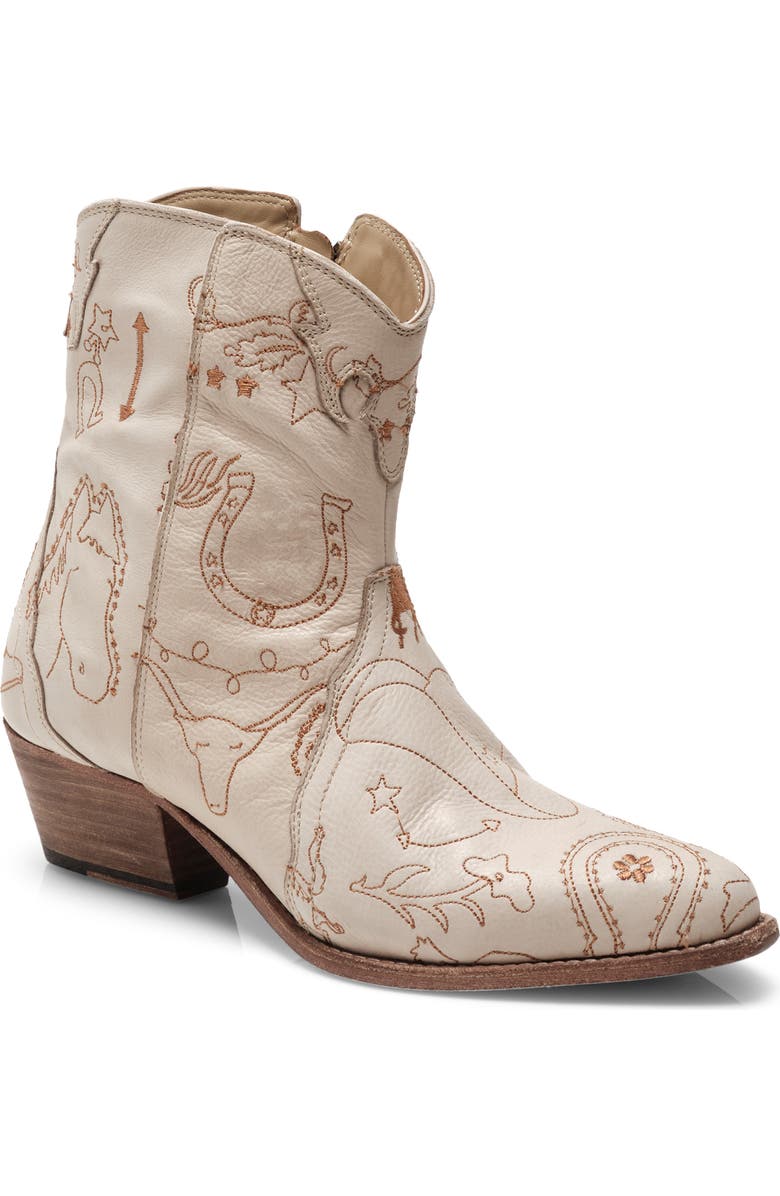 Free People New Frontier Doodle Western Boot, Main, color,