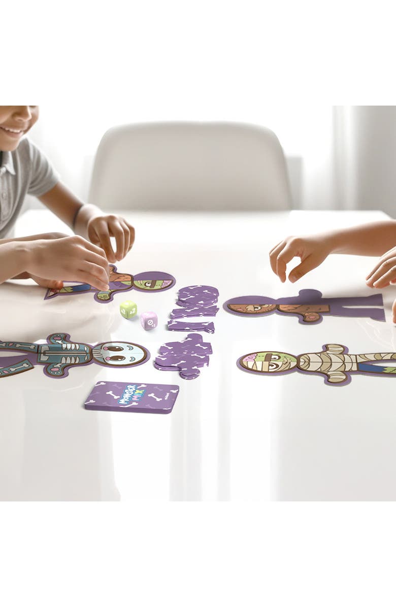 Miniland Monster Mix Zombie Building Game, Alternate, color, Blue Multi