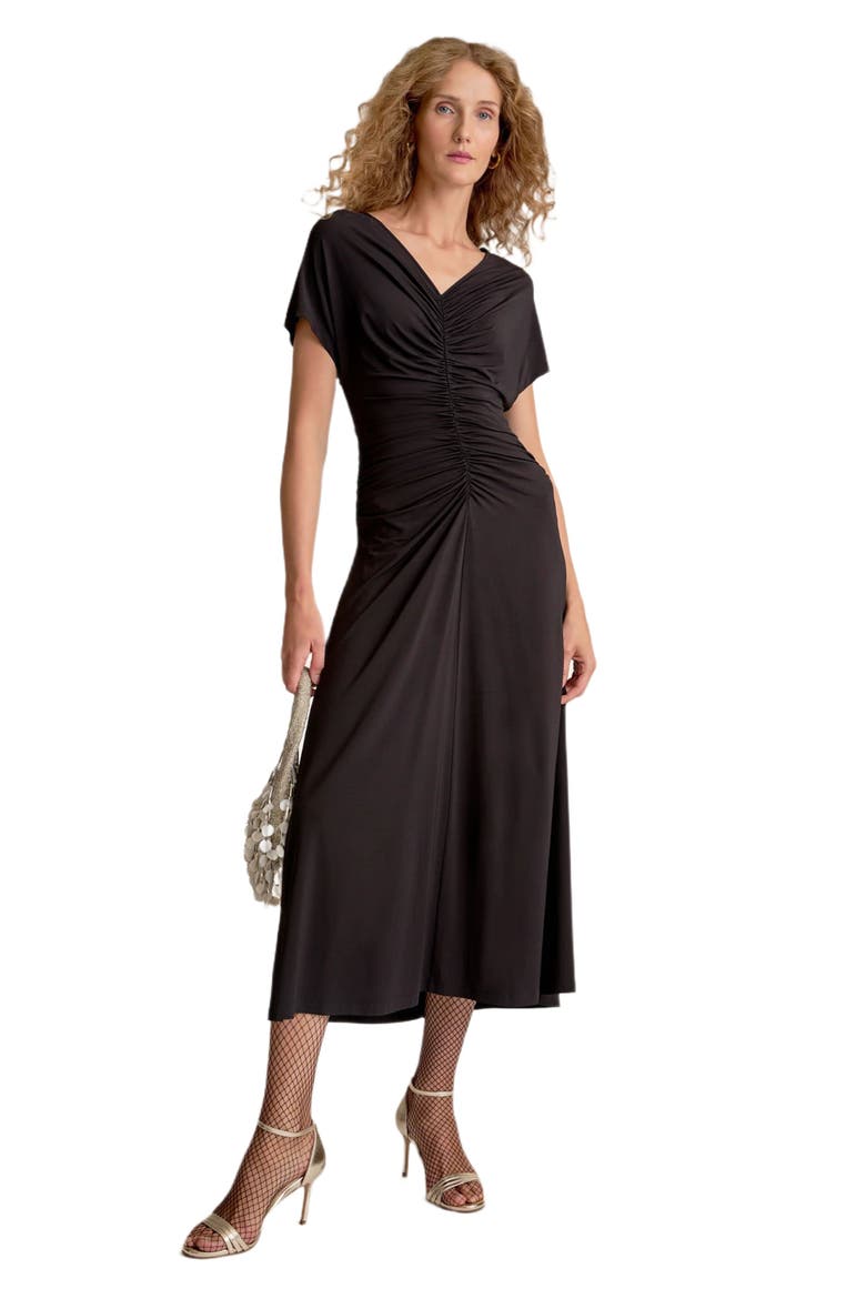 Von Light Jersey Dress, Alternate, color, Black