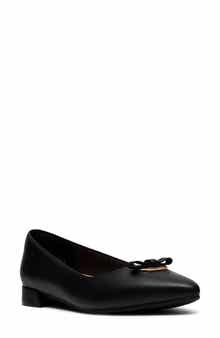 Natalyn Trim Leather Flat