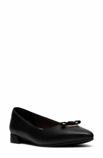 Natalyn Trim Leather Flat
