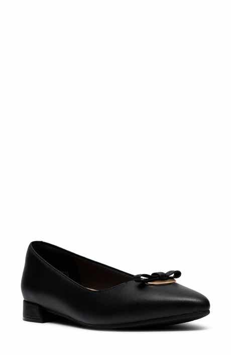 Natalyn Trim Leather Flat