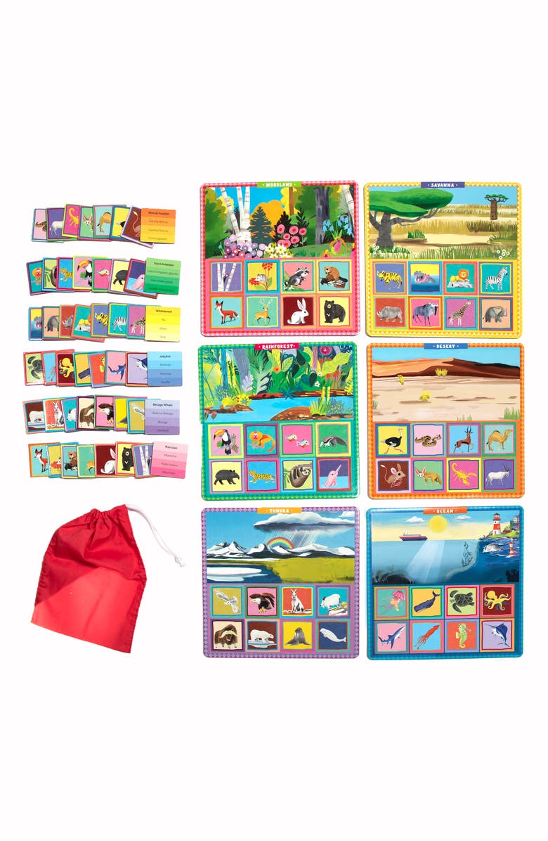 eeBoo Where Do I Live? Bingo Game, Alternate, color, 