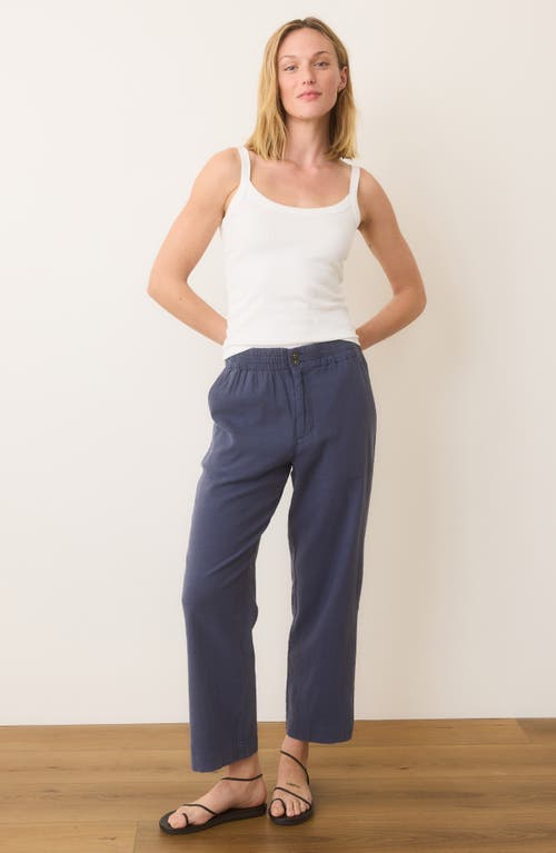 Marine Layer Lexi Sun-in Crop Rib Camisole In White