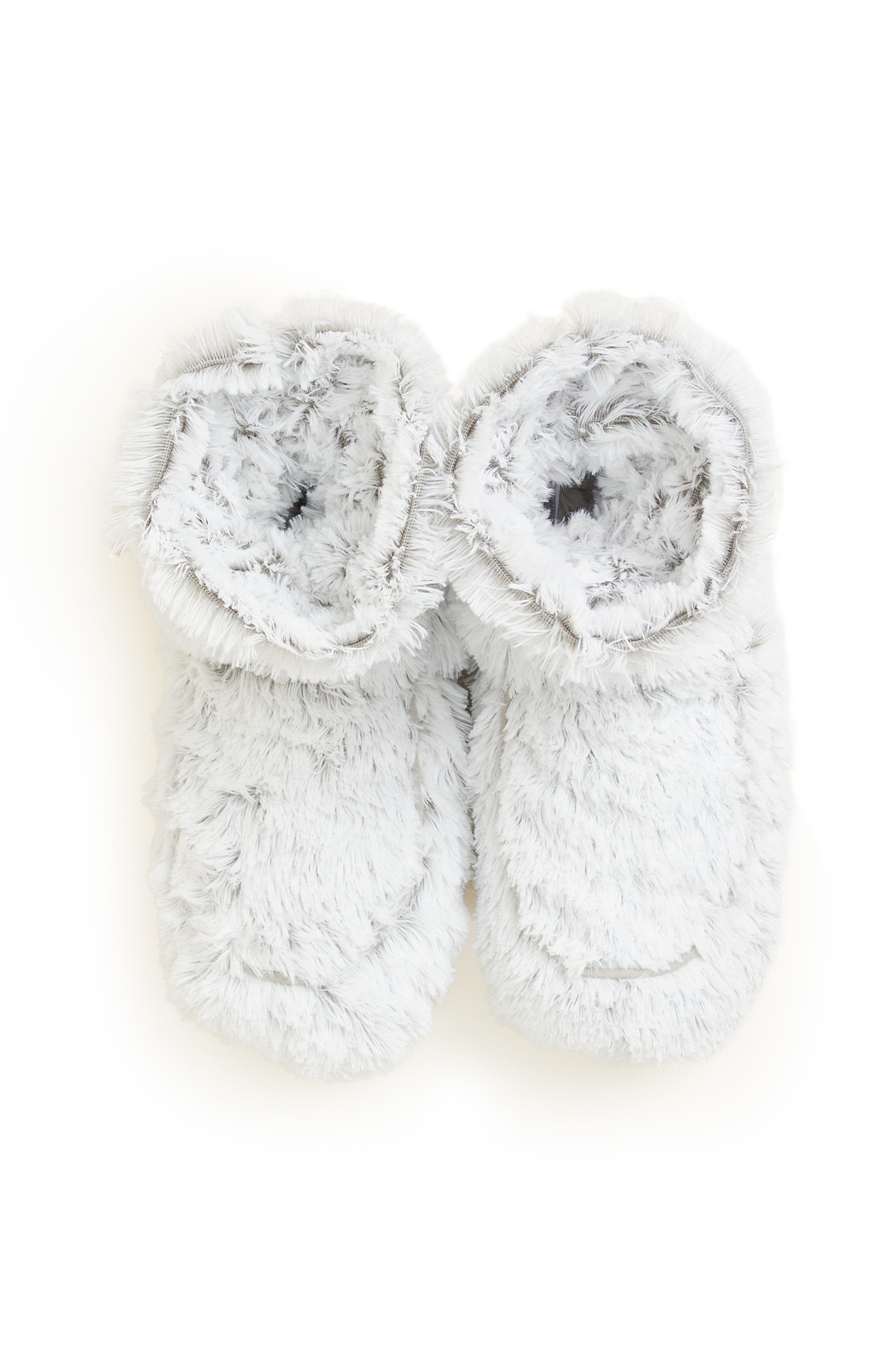 Warmies Marshmallow Plush Booties, Alternate, color, 