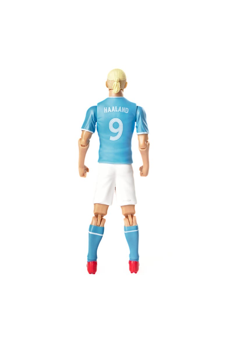SOCKERS Manchester City F.C. Erling Haaland 8" Collectible Soccer Action Figure, Alternate, color, Blue